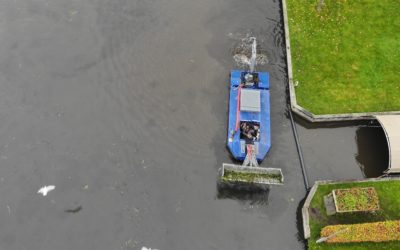Harkboot.nl BV wordt ingezet bij gezamenlijke aanpak bestrijden exotische waterplanten in Weerribben en Blokzijl