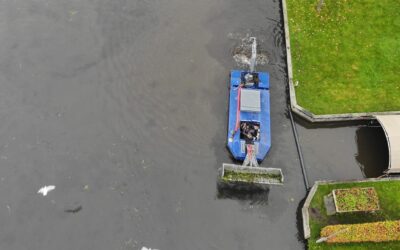 Harkboot.nl BV wordt ingezet bij gezamenlijke aanpak bestrijden exotische waterplanten in Weerribben en Blokzijl