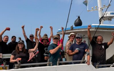 Haaienvissen aan boord van Wiesje Sportvischarters
